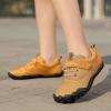 imageKUBUA Kids Barefoot Shoes Boys Girls Sneakers Naturally Splay Shoes Toddler Little Big KidC Camel