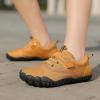 imageKUBUA Kids Barefoot Shoes Boys Girls Sneakers Naturally Splay Shoes Toddler Little Big KidC Camel
