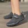 imageKUBUA Kids Barefoot Shoes Boys Girls Sneakers Naturally Splay Shoes Toddler Little Big KidC Grey