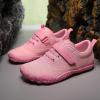 imageKUBUA Kids Barefoot Shoes Boys Girls Sneakers Naturally Splay Shoes Toddler Little Big KidC Pink