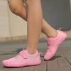 imageKUBUA Kids Barefoot Shoes Boys Girls Sneakers Naturally Splay Shoes Toddler Little Big KidC Pink