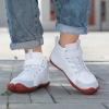 imageKUBUA Kids High Top Barefoot Shoes Boys Girls Minimalist Sneakers Lightweight Comfort Zero Drop Shoes Toddler Little Big KidWhite