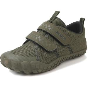 imageKUBUA Barefoot Shoes for Kids Boys Girls Minimalist Zero Drop Sneakers Toddler Little Big KidA Green