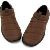 imageKUBUA Slippers for Men and Womens Indoor House Shoes Plush Slip on Outdoor Garden LoafersLight Brown