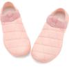 imageKUBUA Slippers for Men and Womens Indoor House Shoes Plush Slip on Outdoor Garden LoafersLight Pink