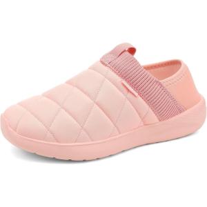 imageKUBUA Slippers for Men and Womens Indoor House Shoes Plush Slip on Outdoor Garden LoafersLight Pink