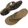 image:imageKUBUA Mens Beach FlipFlops Water Sandals Outdoor Athletic Thong Sandal SlippersBrown Black