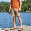 image:imageKUBUA Mens Beach FlipFlops Water Sandals Outdoor Athletic Thong Sandal SlippersBrown Black