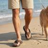 image:imageKUBUA Mens Beach FlipFlops Water Sandals Outdoor Athletic Thong Sandal SlippersCoffee