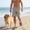 image:imageKUBUA Mens Beach FlipFlops Water Sandals Outdoor Athletic Thong Sandal SlippersCoffee