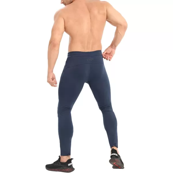 BROKIG Mens Ankle Cords Workout Jogger Pants, Slim Fit Gym Joggers Athletic Sweatpants for Men with Zipper Pockets