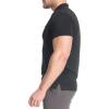 imageBROKIG Mens BREAME Athletic Polo ShirtsQuick Dry Casual Golf Shirt Short Sleeve Polo T Shirt for MenBlack