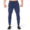 imageBROKIG Mens Gym Jogger PantsCasual Slim Workout Sweatpants with Zipper Pockets Bodybuilding Athletic PantsNavy