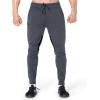 imageBROKIG Mens Gym Jogger PantsCasual Slim Workout Sweatpants with Zipper Pockets Bodybuilding Athletic PantsShadow Gray