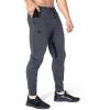 imageBROKIG Mens Gym Jogger PantsCasual Slim Workout Sweatpants with Zipper Pockets Bodybuilding Athletic PantsShadow Gray