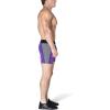 imageBROKIG Mens 5quot Gym Bodybuilding Shorts Running Workout Lightweight Shorts Elastic Waistband with PocketsClassic Purple