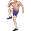 imageBROKIG Mens 5quot Gym Bodybuilding Shorts Running Workout Lightweight Shorts Elastic Waistband with PocketsClassic Purple