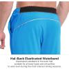 imageBROKIG Mens Hidzip Gym Joggers Pants Lightweight Tapered Athletic Workout Sweatpants Men with Zipper Pocket Jogging SportBlue