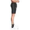 imageBROKIG Mens Inzip Long Gym Workout Shorts7 inch Lounge Casual Short Basketball Sweat Athletic Shorts with Zipper PocketBlacklight Gray