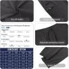 imageBROKIG Mens Joggers Lightweight Workout Pants Ankle Zip Gym Athletic Sports Running Sweatpants Men with PocketsDark Grey