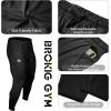 imageBROKIG Mens Lightweight Gym Jogger PantsMens Workout Sweatpants with Zip PocketBlack