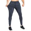 imageBROKIG Mens Lightweight Gym Jogger PantsMens Workout Sweatpants with Zip PocketBlackdark Gray