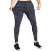 imageBROKIG Mens Lightweight Gym Jogger PantsMens Workout Sweatpants with Zip PocketDark Gray