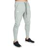 imageBROKIG Mens Lightweight Gym Jogger PantsMens Workout Sweatpants with Zip PocketLight Gray