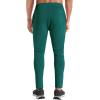 imageBROKIG Mens Zip Joggers Pants  Casual Gym Workout Track Pants Comfortable Slim Fit Tapered Sweatpants with PocketsDark Green