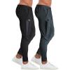 imageBROKIG Mens Tapered Gym JoggersMens Lightweight Jogging Pants Quick Dry Casual Athletic Running Workout with PocketsBlackdark Gray