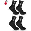 imageBROKIG Everyday Cushion Crew Socks Unisex Athletic Cotton Sports Hosiery for Mens Moisture Wicking Breathable Running Socks