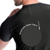imageBROKIG Mens 49oz Cooling Gym Workout ShirtsBodybuilding Athletic Running Shirt Casual Crew Neck Fitted Short SleeveBlackdary Grey