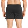 imageBROKIG Mens 4quot Fitted Gym Workout Shorts Breathable Quick Dry Lifting Athletic Running Shorts with Pockets Comfy CasualBlack
