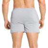 imageBROKIG Mens 4quot Fitted Gym Workout Shorts Breathable Quick Dry Lifting Athletic Running Shorts with Pockets Comfy CasualBlacklight Grey