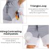 imageBROKIG Mens Linerless Athletic Shorts Quick Dry 8quot Lightweight Workout Running Shorts Men with Zipper PocketsLight Grey
