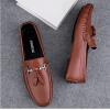 imageBROKIG Mens Loafers Casual Slip On Shoes Footwear Soft Penny Loafers for Men Lightweight Driving Boat Shoes