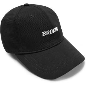 imageBROKIG Mens Recess Gym Workout Baseball Caps Adjustable Fitted Dad Outdoors Hats for Men