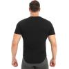 imageBROKIG Mens TDry Bold Gym Workout TShirtCasualFit Training Bodybuilding Short Sleeve Shirts MenBlack