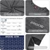 imageBROKIG Mens TDry Lightweight Gym Short Sleeve Shirts Workout Athletic TShirts Men Moisture WickingBlack