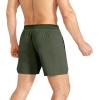 imageBROKIG Mens Inzip Lightweight Gym Workout Shorts5 Inch Fitted Athletic Lifting Bodybuilding Shorts with Zipper PocketsArmy Green