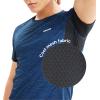imageBROKIG Mens Lightweight Gym Workout Crew TShirt 2 Pack AthleticFit Comfortable Short Sleeve ShirtsBlackNavy Blue