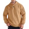 imageBROKIG Mens Armzip Loose Fit Pullover Hoodie Waffle Knit Warm Casual Lounge LongSleeve Hoodies For Running WorkoutYellow