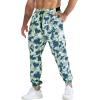 imageBROKIG Mens MarcoGlaze Gym Joggers Camo Athletic Workout Pants Cargo Pockets Casual Camouflage Sweatpants for RunningCamo Yellow