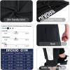 imageBROKIG Mens Streaks Vent Gym Workout Joggers PantsAthletic Casual Side Mesh Jogging Sweatpants with Zip PocketsBlack