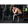 imageBROKIG Mens Streaks Vent Gym Workout Joggers PantsAthletic Casual Side Mesh Jogging Sweatpants with Zip PocketsBlack