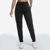 imageBROKIG Womens Cloudloft Joggers Zipper PocketCasual Soft Sweatpants Athletic Tapered Pants for Women Lounge WorkoutBlack