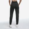 imageBROKIG Womens Cloudloft Joggers Zipper PocketCasual Soft Sweatpants Athletic Tapered Pants for Women Lounge WorkoutBlacklight Grey
