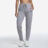imageBROKIG Womens Cloudloft Joggers Zipper PocketCasual Soft Sweatpants Athletic Tapered Pants for Women Lounge WorkoutLight Grey
