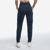 imageBROKIG Womens Cloudloft Joggers Zipper PocketCasual Soft Sweatpants Athletic Tapered Pants for Women Lounge WorkoutNavy