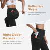 imageBROKIG Womens Cloudloft Joggers Zipper PocketCasual Soft Sweatpants Athletic Tapered Pants for Women Lounge WorkoutNavy